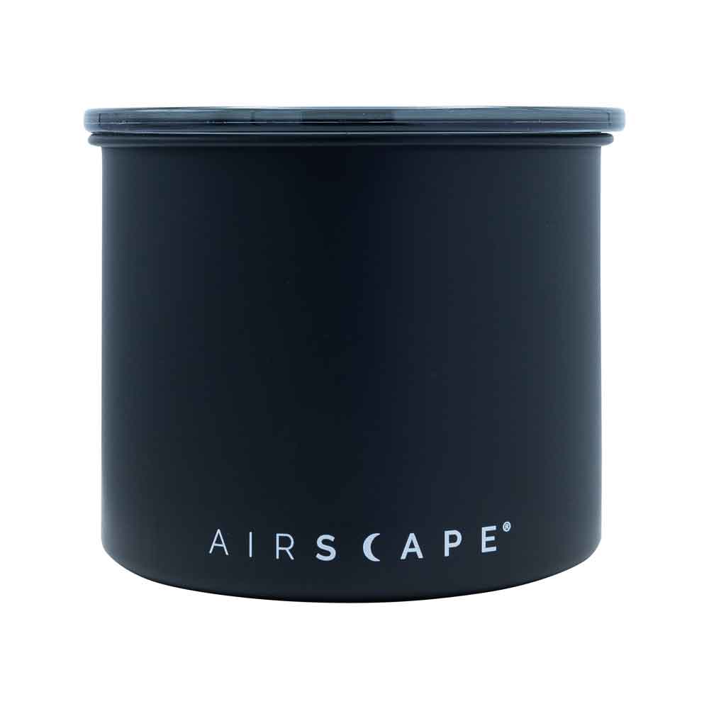 Airscape® Edelstahl-Aromabehälter klein, schwarz matt Airscape® Edelstahl-Aromabehälter klein, schwarz matt